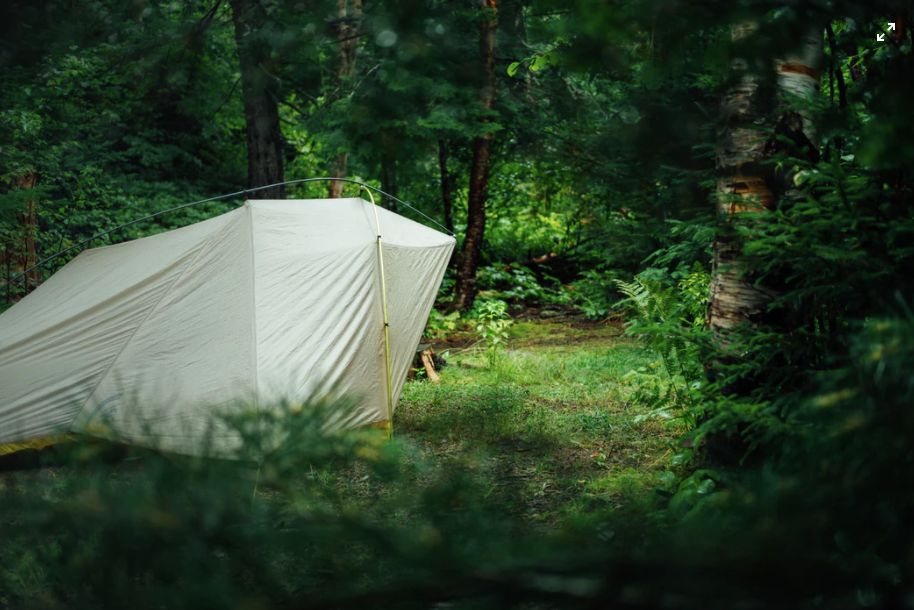 tente de camping plein air