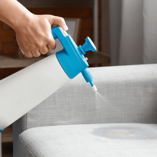 nettoyer un odeur sur un canapé