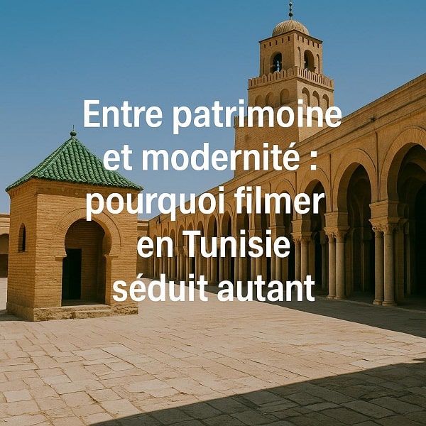 Entre patrimoine et modernité pourquoi filmer en Tunisie séduit autant