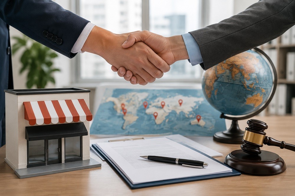 franchise à l’international le cadre légal